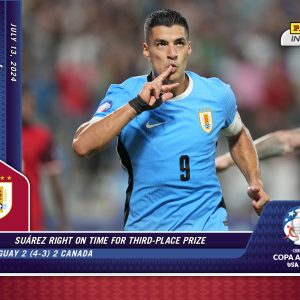 Luis Suarez - Panini Instant Copa America #41- Red /25