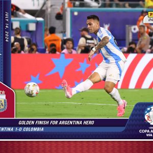 Lautaro Martinez - Panini Instant Copa America #42 - Red /25