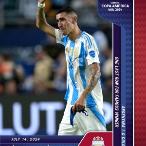 Angel Di Maria - Panini Instant Copa America #44- Red /25