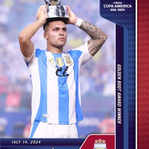 Lautaro Martinez - Panini Instant Copa America #46 - Red /25