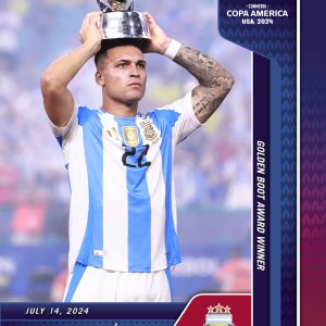 Lautaro Martinez - Panini Instant Copa America #46 - Blue & Red /5