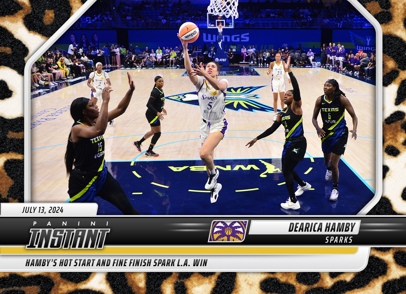 Dearica Hamby - 2024 Panini Instant WNBA #150 - Jaguar /10