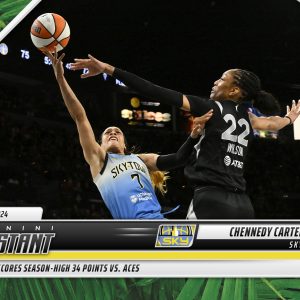 Chennedy Carter - 2024 Panini Instant WNBA #154 - Jungle /25