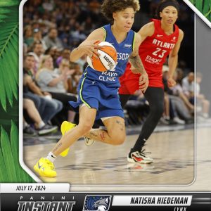 Natisha Hiedeman - 2024 Panini Instant WNBA #157 - Jungle /25