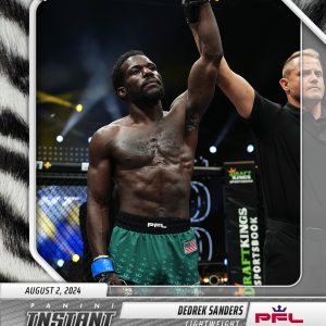 Dedrek Sanders - 2024 Panini Instant PFL #1 - White Tiger /5