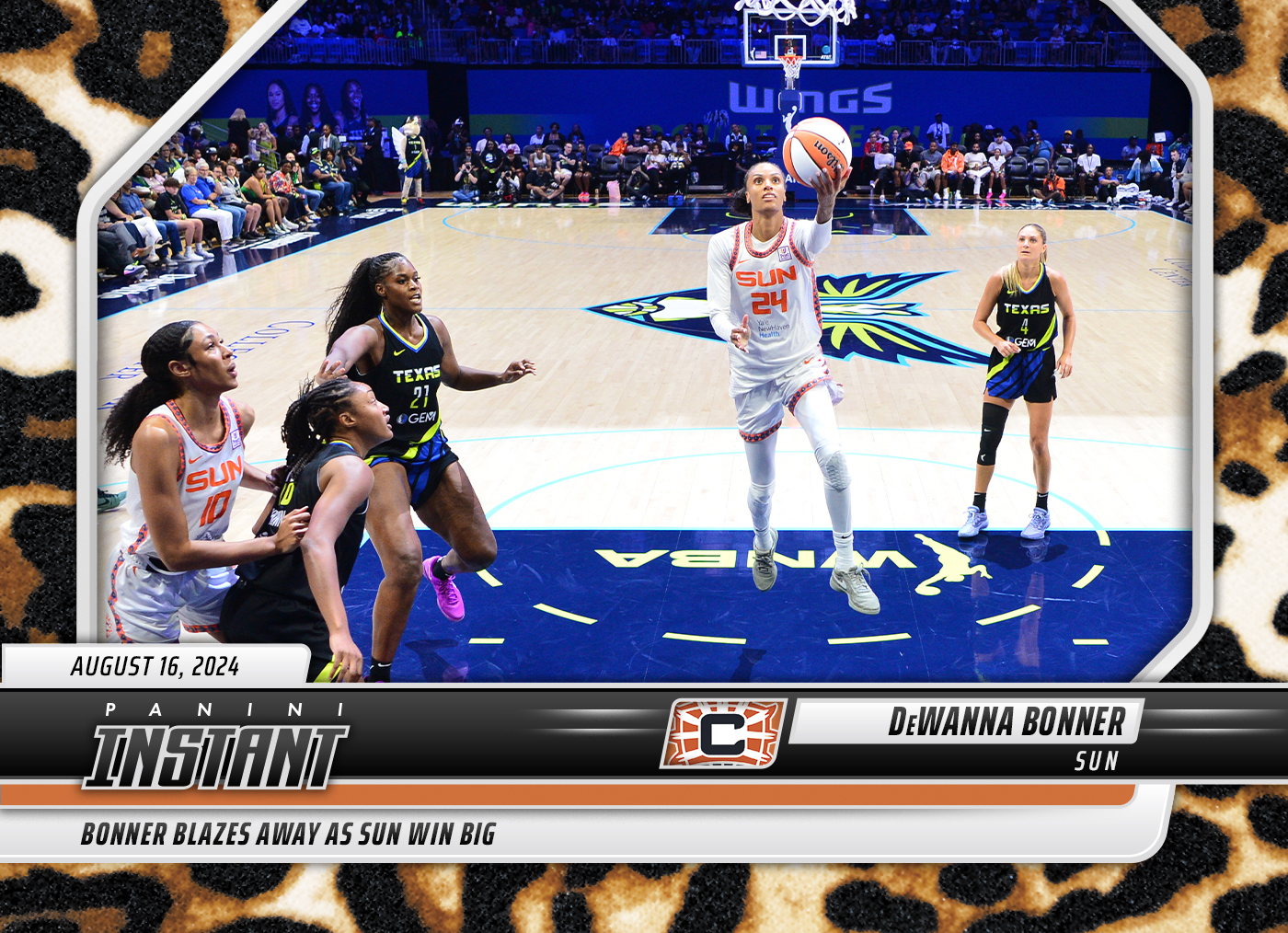 DeWanna Bonner - 2024 Panini Instant WNBA #167 - Jaguar /10