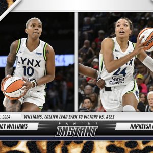 Courtney Williams/Napheesa Collier - 2024 Panini Instant WNBA #176 - Jaguar /10