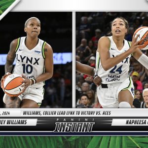 Courtney Williams/Napheesa Collier - 2024 Panini Instant WNBA #176 - Jungle /25