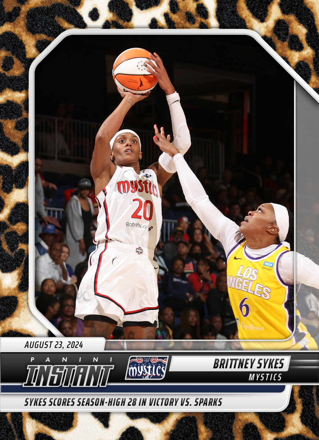 Brittney Sykes - 2024 Panini Instant WNBA #178 - Jaguar /10