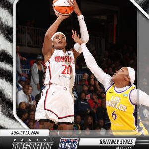 Brittney Sykes - 2024 Panini Instant WNBA #178 - White Tiger /5