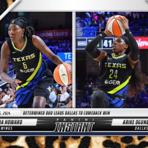 Natasha Howard/Arike Ogunbowale - 2024 Panini Instant WNBA #183 - Jaguar /10