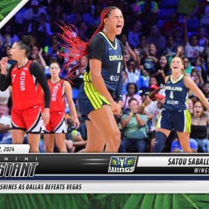 Satou Sabally - 2024 Panini Instant WNBA #185 - Jungle /25
