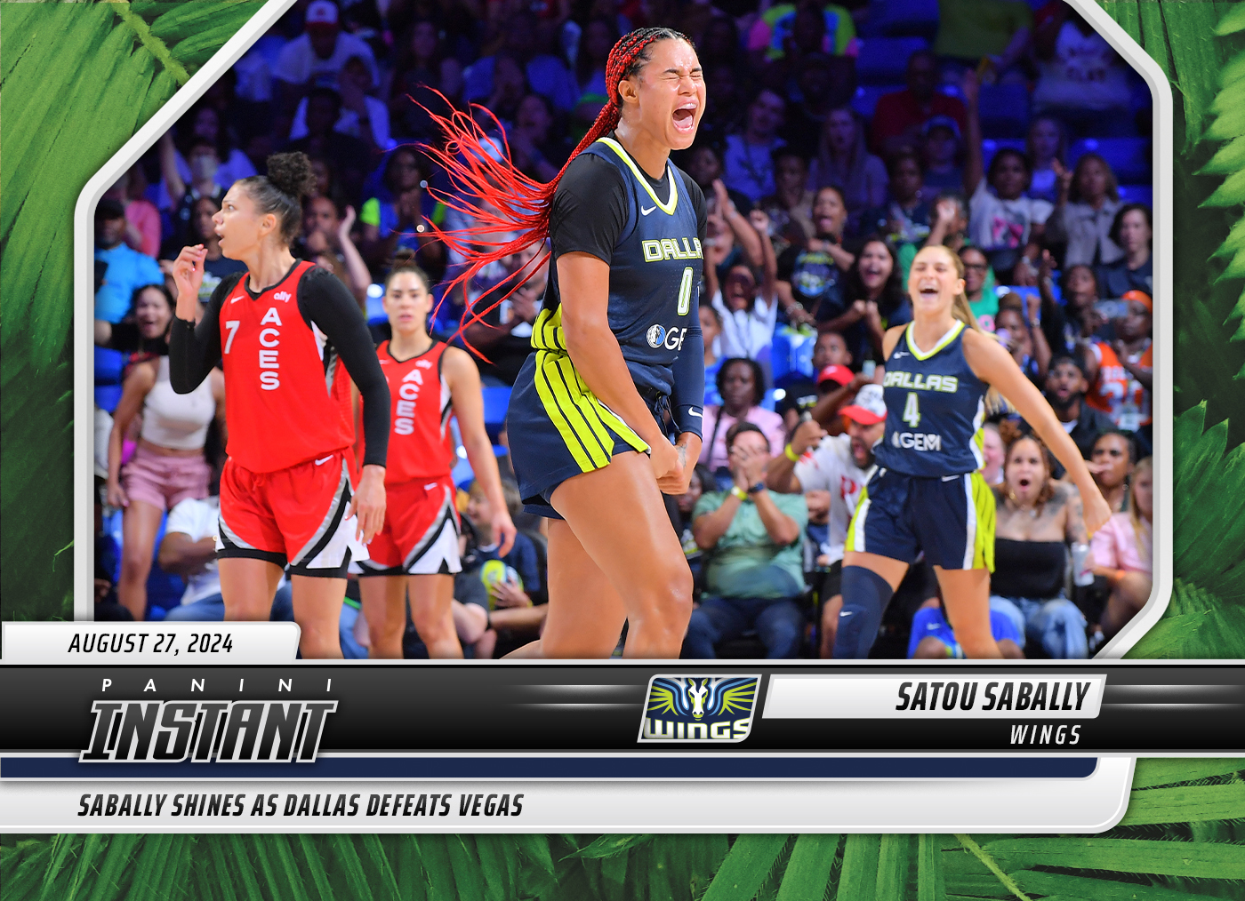 Satou Sabally - 2024 Panini Instant WNBA #185 - Jungle /25
