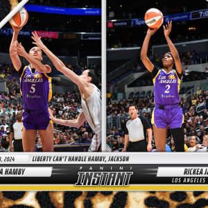 Dearica Hamby/Rickea Jackson - 2024 Panini Instant WNBA #187 - Jaguar /10