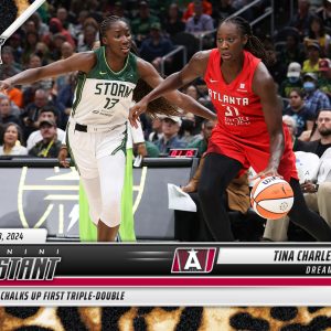 Tina Charles - 2024 Panini Instant WNBA #189 - Jaguar /10