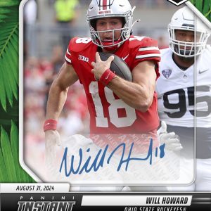 Will Howard - 2024 Panini Instant College Football #WHA - Jungle /25 Auto