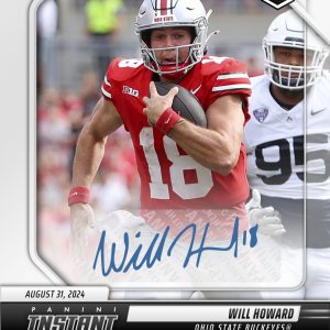 Will Howard - 2024 Panini Instant College Football #WHA - Base /99 Auto