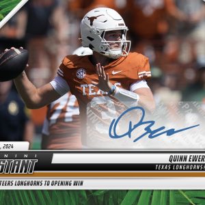 Quinn Ewers - 2024 Panini Instant College Football #QEA - Jungle /25 Auto