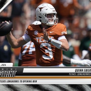 Quinn Ewers - 2024 Panini Instant College Football #QEA - White Tiger /5