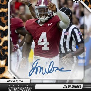 Jalen Milroe - 2024 Panini Instant College Football #JMA - Jaguar /10 Auto