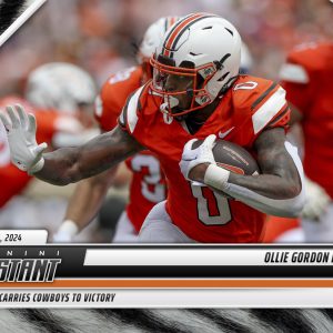 Ollie Gordon II - 2024 Panini Instant College Football #OGA - White Tiger /5