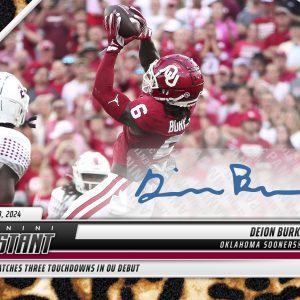 Deion Burks - 2024 Panini Instant College Football #DBA - Jaguar /10 Auto