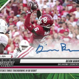 Deion Burks - 2024 Panini Instant College Football #DBA - Jungle /25 Auto