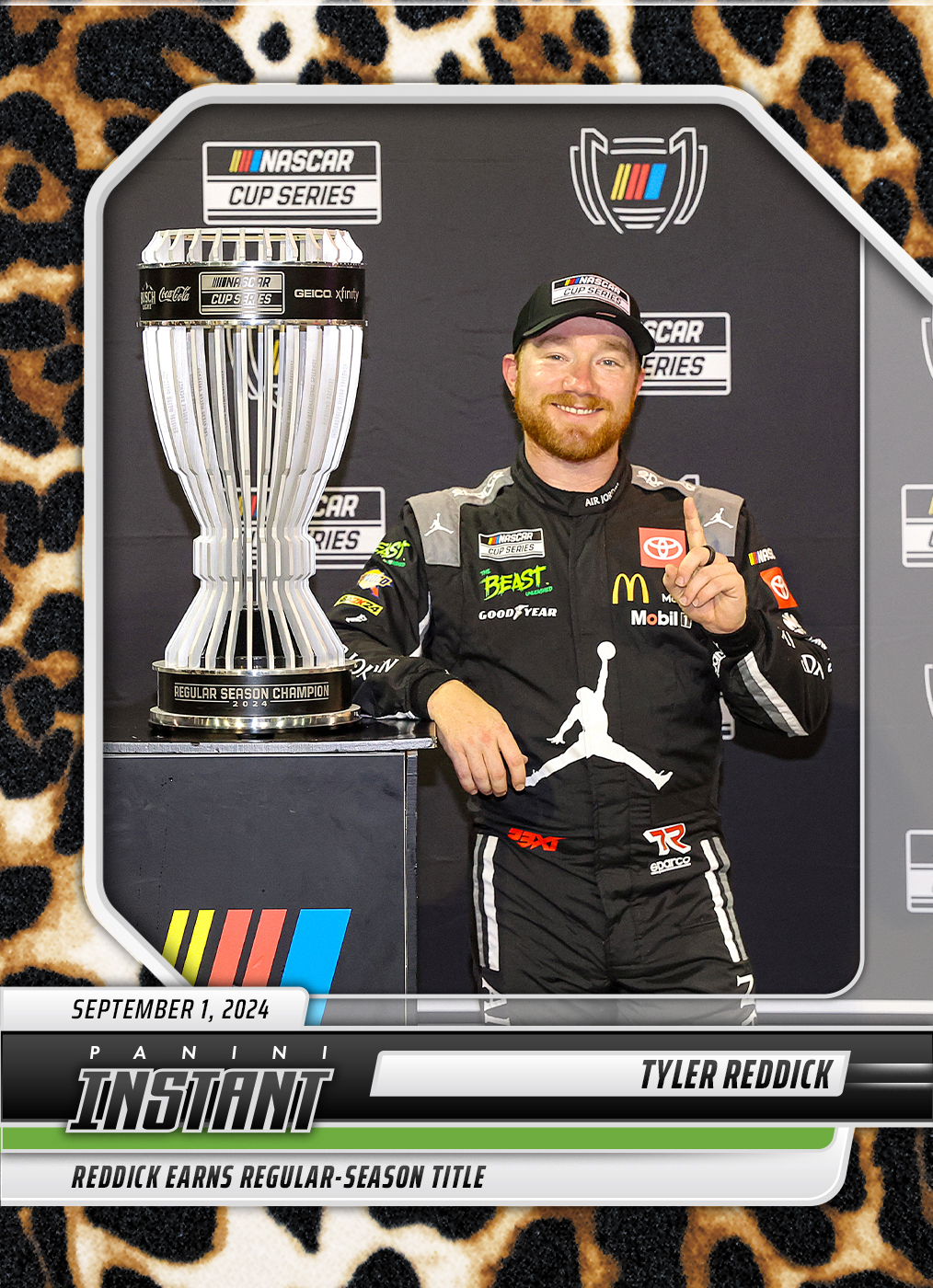 Tyler Reddick - 2024 Panini Instant NASCAR #2 - Jaguar /10