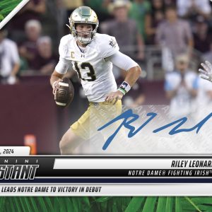 Riley Leonard - 2024 Panini Instant College Football #RLA - Jungle /25 Auto