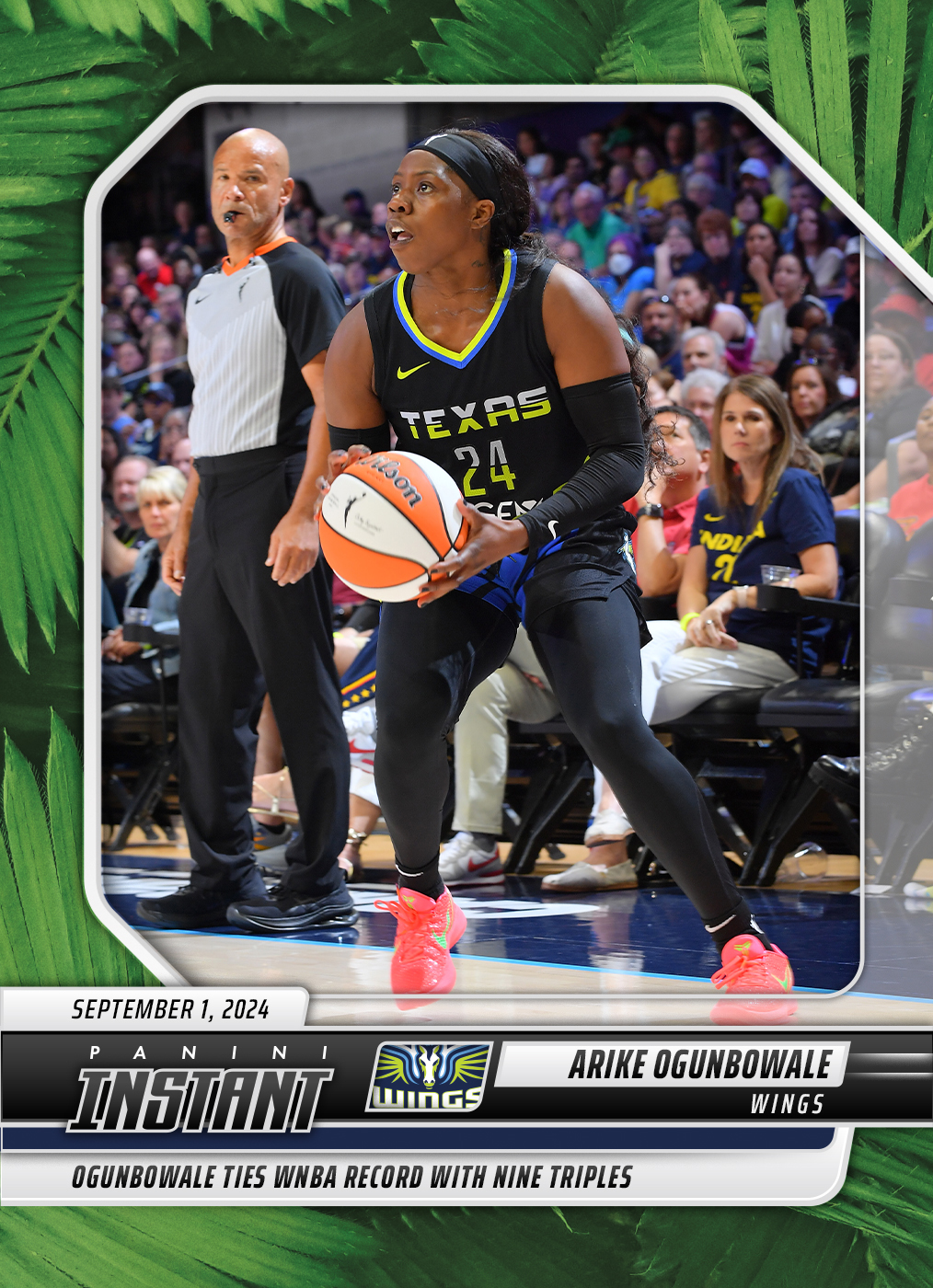 Arike Ogunbowale - 2024 Panini Instant WNBA #196 - Jungle /25