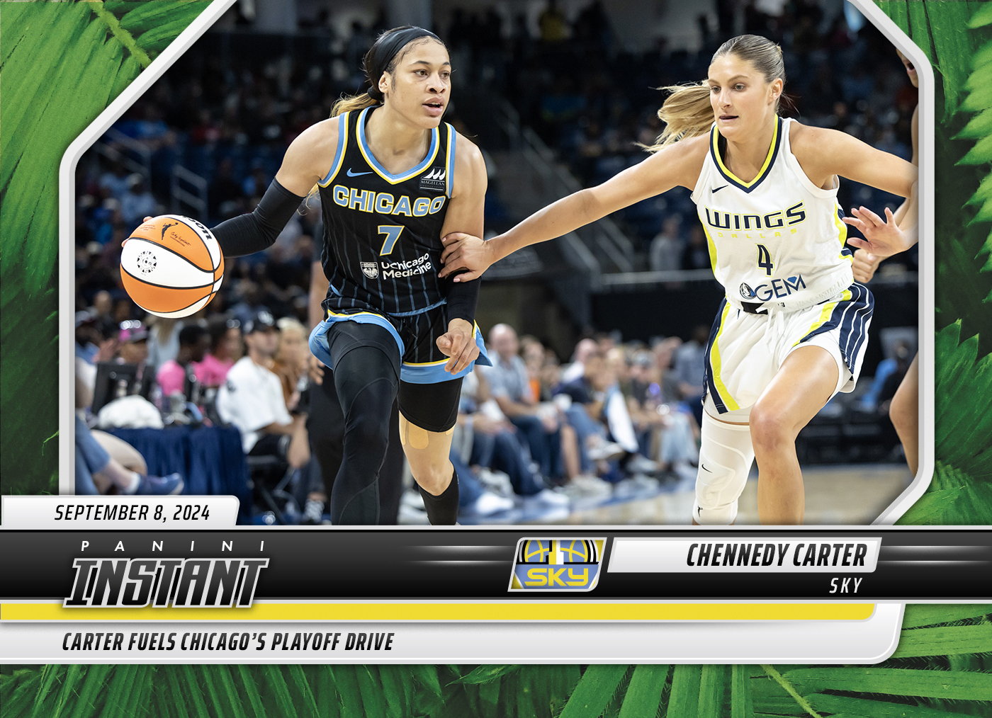 Chennedy Carter - 2024 Panini Instant WNBA #206 - Jungle /25