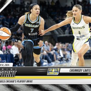 Chennedy Carter - 2024 Panini Instant WNBA #206 - White Tiger /5
