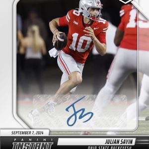 Julian Sayin - 2024 Panini Instant College Football #JSB - Base /99 Auto