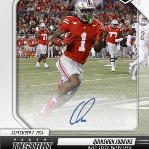 Quinshon Judkins - 2024 Panini Instant College Football #QJA - Base /99 Auto