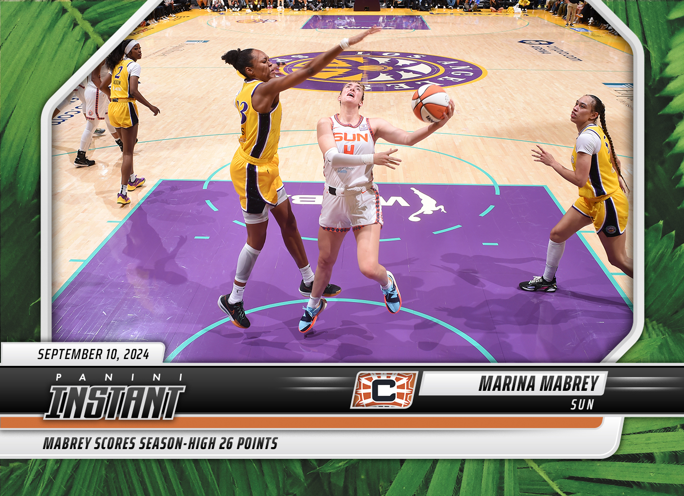 Marina Mabrey - 2024 Panini Instant WNBA #208 - Jungle /25