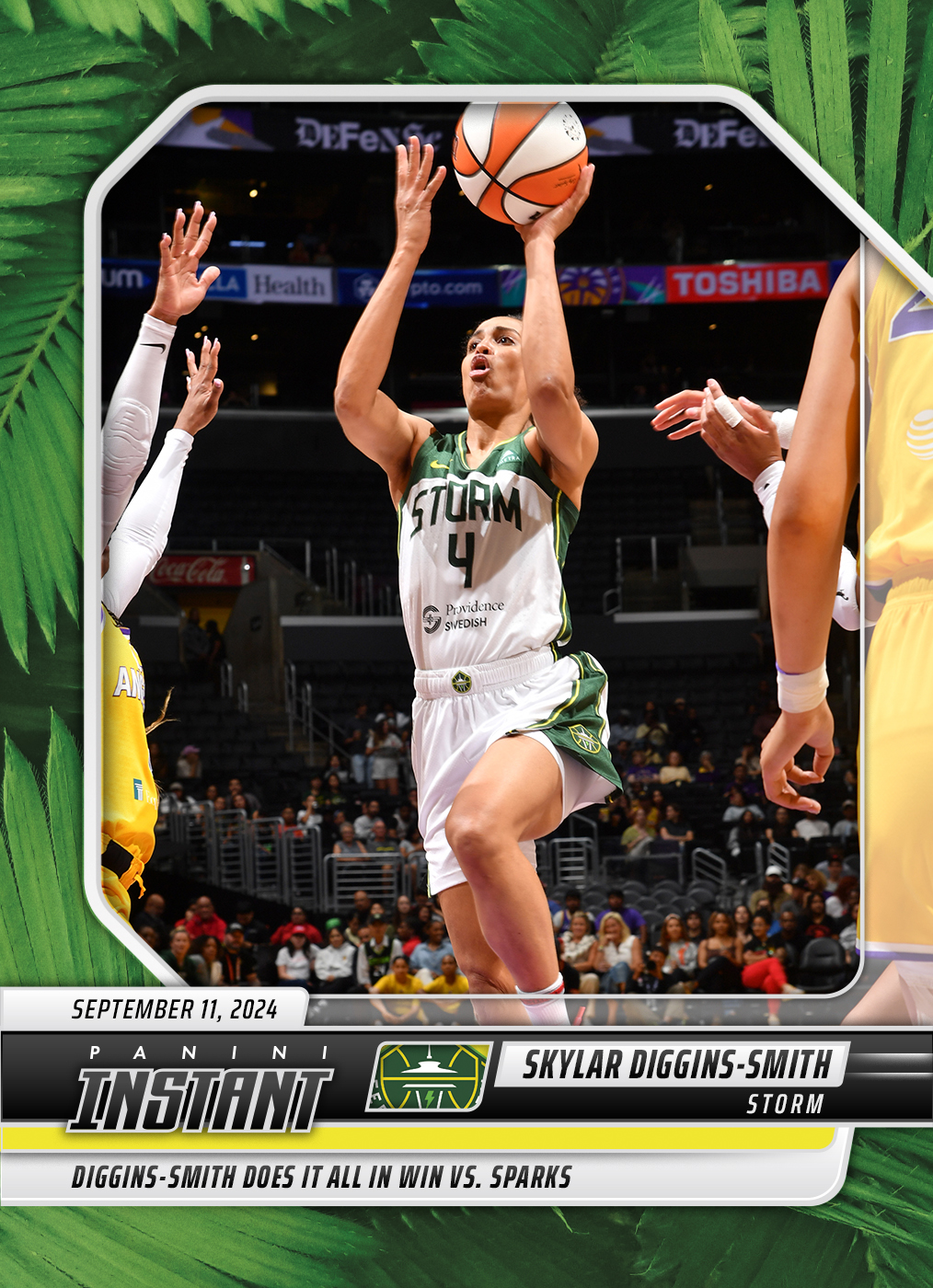 Skylar Diggins-Smith - 2024 Panini Instant WNBA #211 - Jungle /25