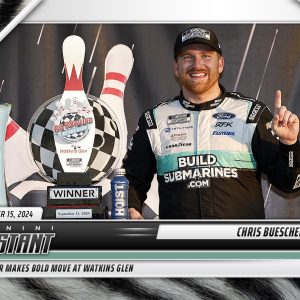 Chris Buescher - 2024 Panini Instant NASCAR #5 - White Tiger /5