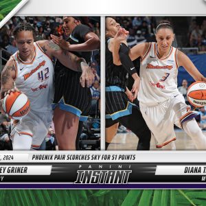 Brittney Griner/Diana Taurasi - 2024 Panini Instant WNBA #215 - Jungle /25