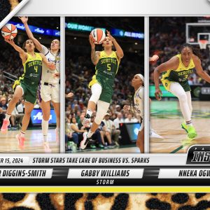 Skylar Diggins-Smith/Gabby Williams/Nneke Ogwumike - 2024 Panini Instant WNBA #217 - Jaguar /10