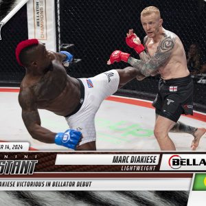 Marc Diakiese - 2024 Panini Instant Bellator #8 - White Tiger /5