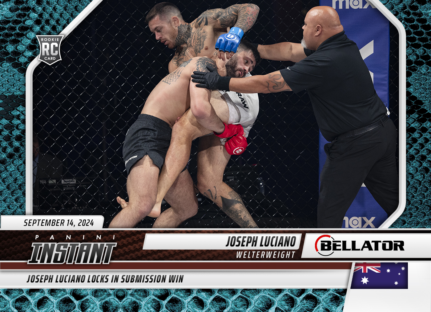 Joseph Luciano - 2024 Panini Instant Bellator #9 - Blue Viper 1/1