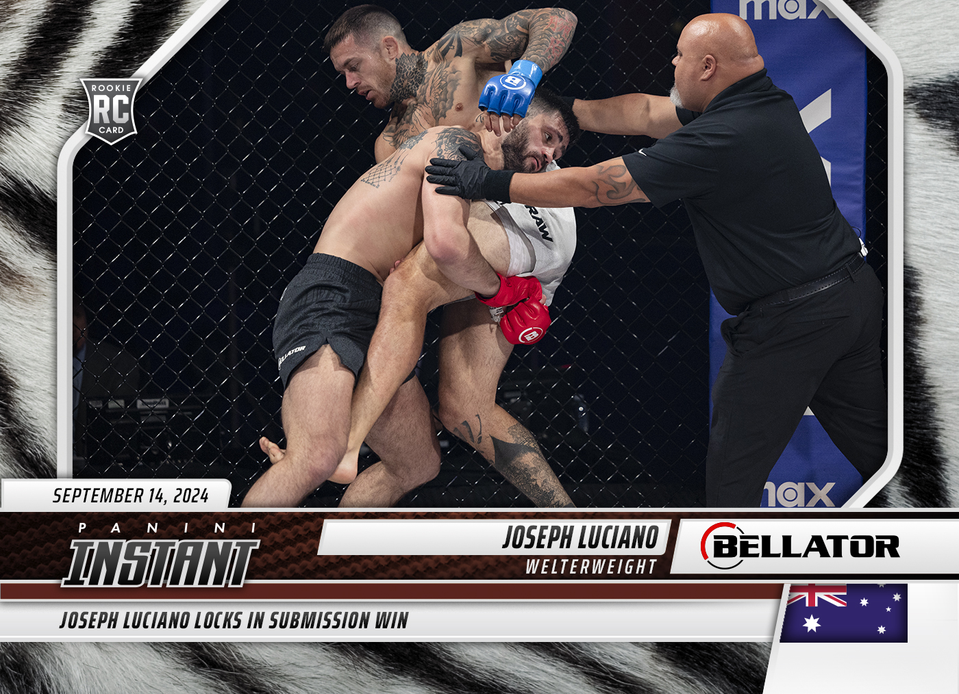 Joseph Luciano - 2024 Panini Instant Bellator #9 - White Tiger /5