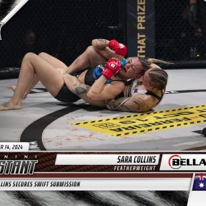 Sara Collins - 2024 Panini Instant Bellator #10 - White Tiger /5