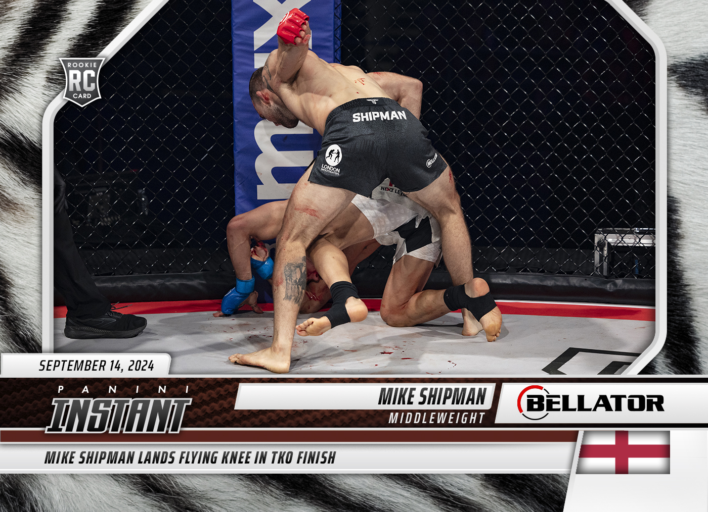 Mike Shipman - 2024 Panini Instant Bellator #11 - White Tiger /5
