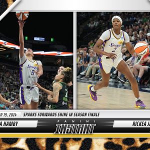 Dearica Hamby/Rickea Jackson - 2024 Panini Instant WNBA #226 - Jaguar /10