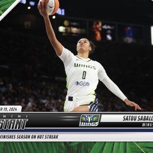 Satou Sabally - 2024 Panini Instant WNBA #227 - Jungle /25