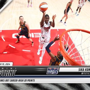 Sika Kone - 2024 Panini Instant WNBA #228 - White Tiger /5