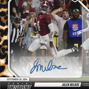 Jalen Milroe - 2024 Panini Instant College Football #JMD - Jaguar /10 Auto