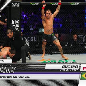 Gabriel Braga - 2024 Panini Instant PFL Season Highlights #8 - White Tiger /5