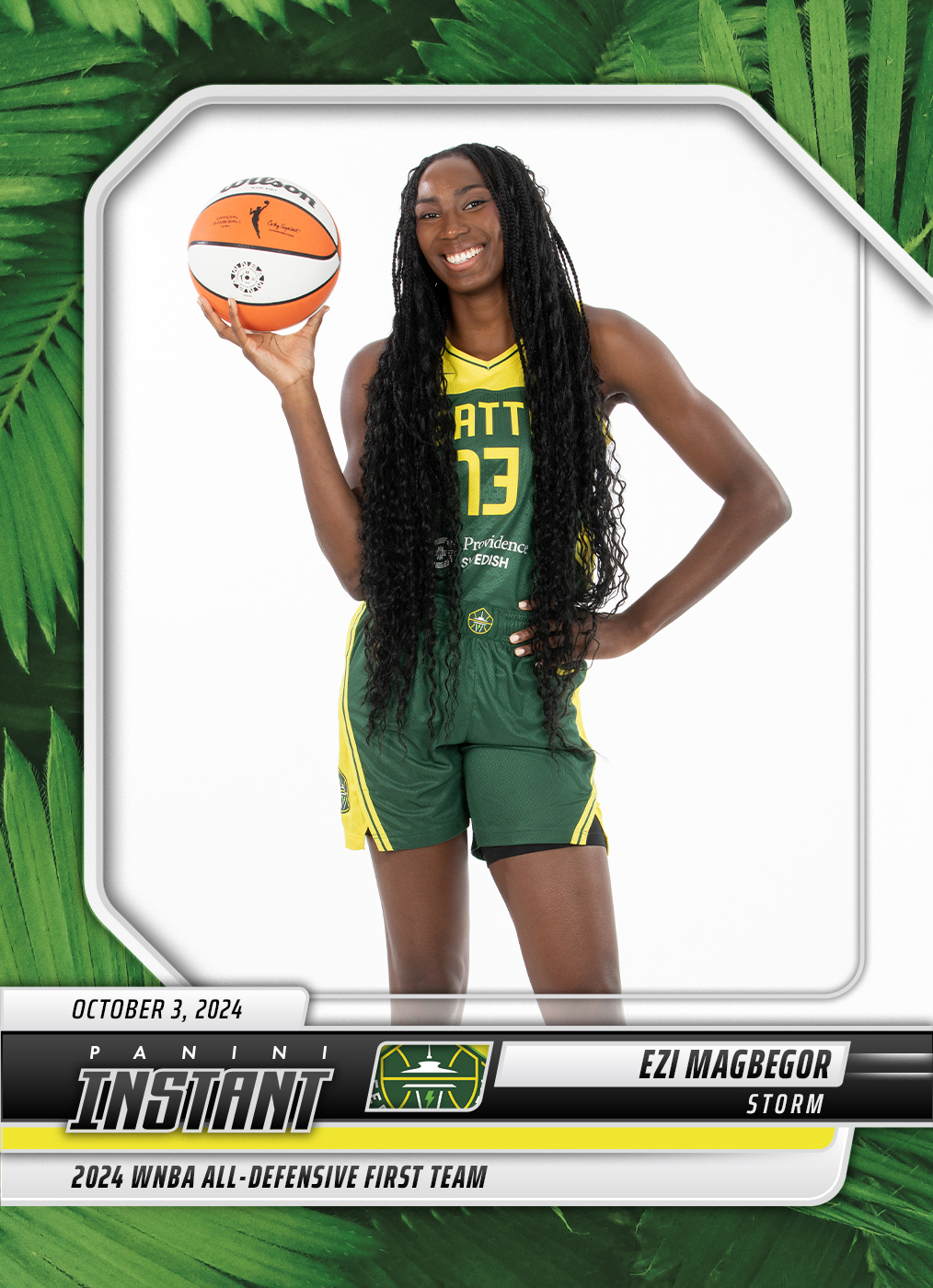 Ezi Magbegor - 2024 Panini Instant WNBA #254 - Jungle /25